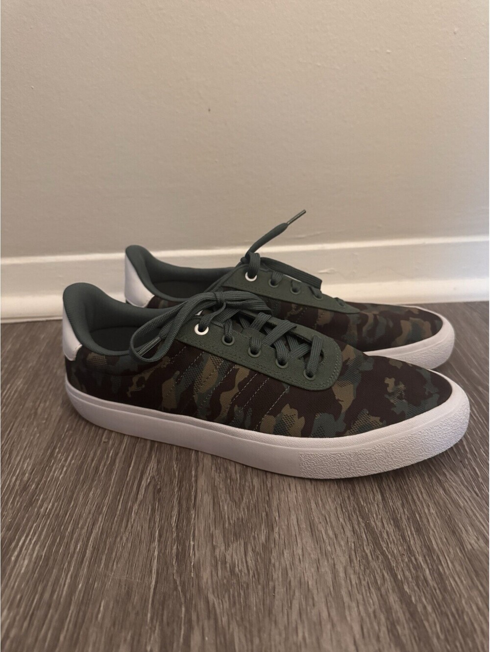 Adidas Men's End Plastic Waste Camouflage Sneakers Size 11.5